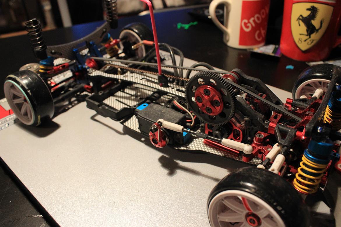 Bil Yokomo DIB red version billede 22