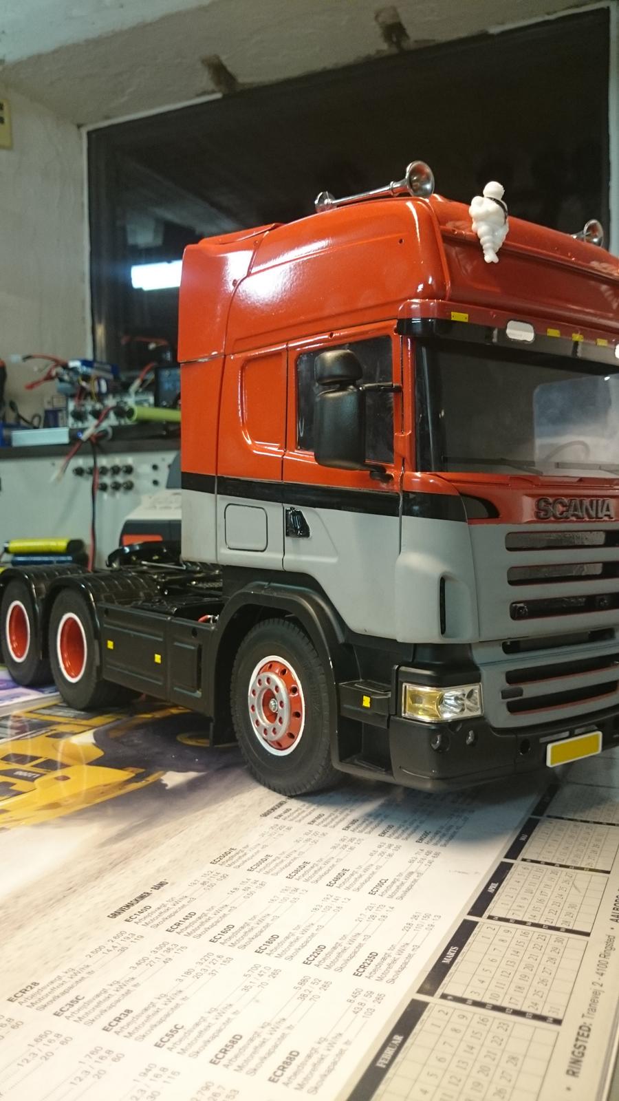 Lastbiler tamiya scania r500 (hurup thy) billede 1