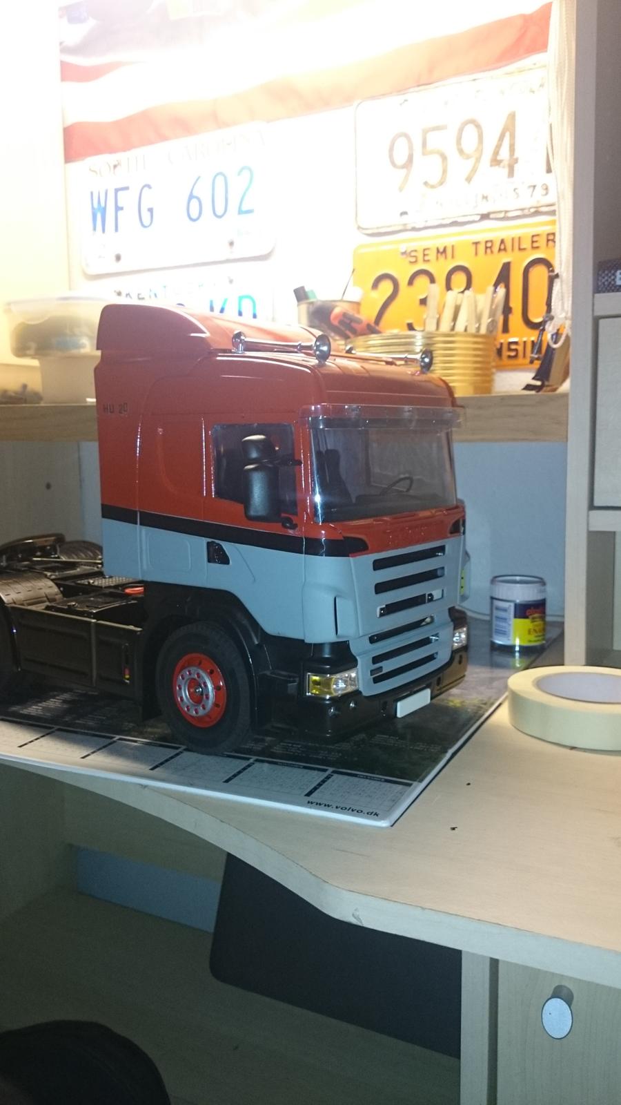 Lastbiler tamiya scania r500 (hurup thy) billede 10