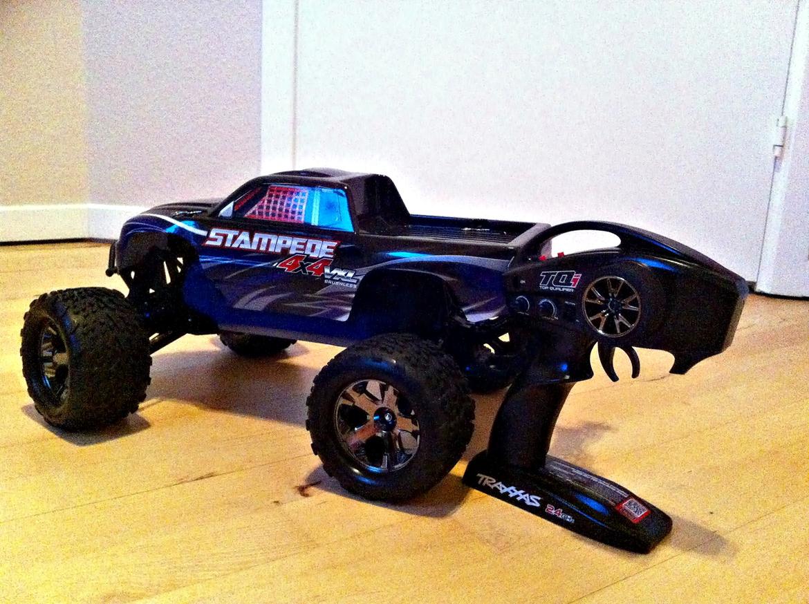 Bil Traxxas Stampede VXL 4X4 Brushless(Solgt) billede 6