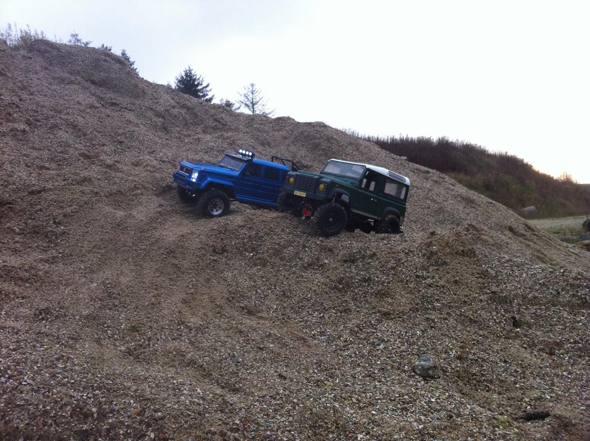 Bil Axial SCX10 Horri (Red) Bull billede 6