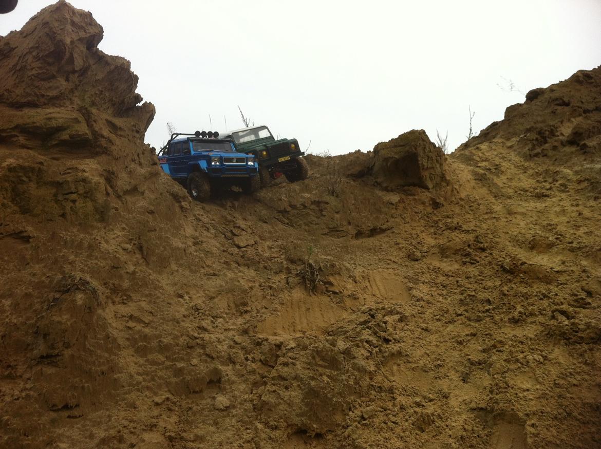 Bil Axial SCX10 Horri (Red) Bull billede 10