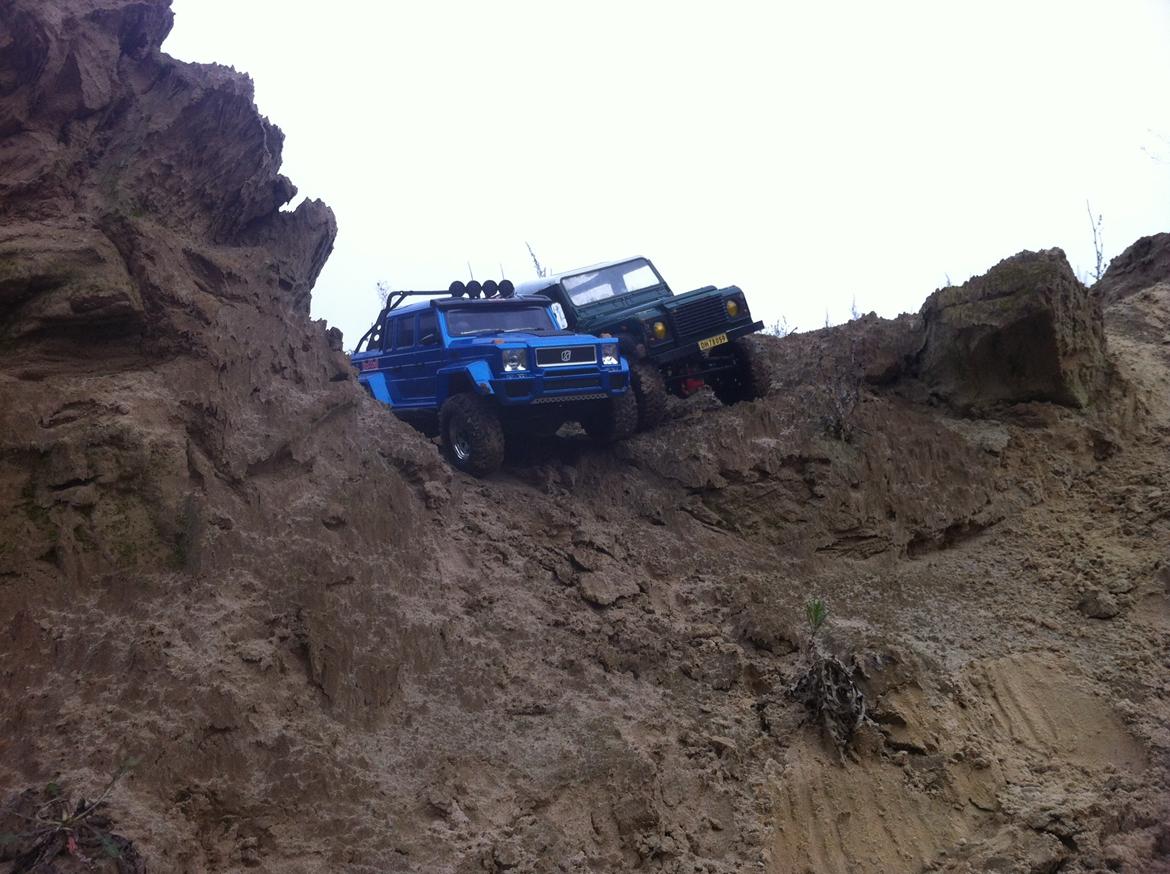 Bil Axial SCX10 Horri (Red) Bull billede 11