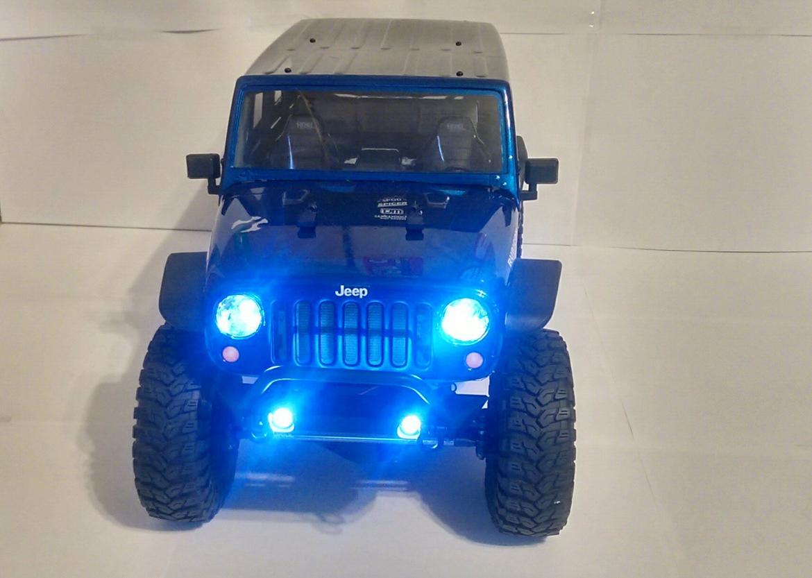Bil AXIAL SCX10 JeeP Wrangler Unlimited Rubicon KIT billede 3
