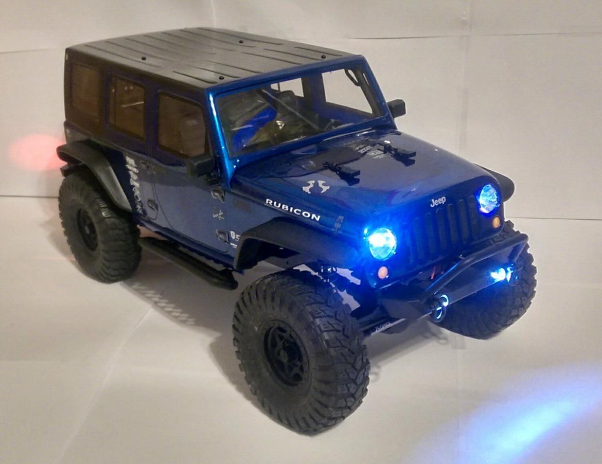 Bil AXIAL SCX10 JeeP Wrangler Unlimited Rubicon KIT billede 2