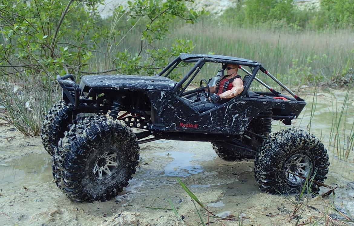 Off-Roader Axial Wraith Red Bull billede 2