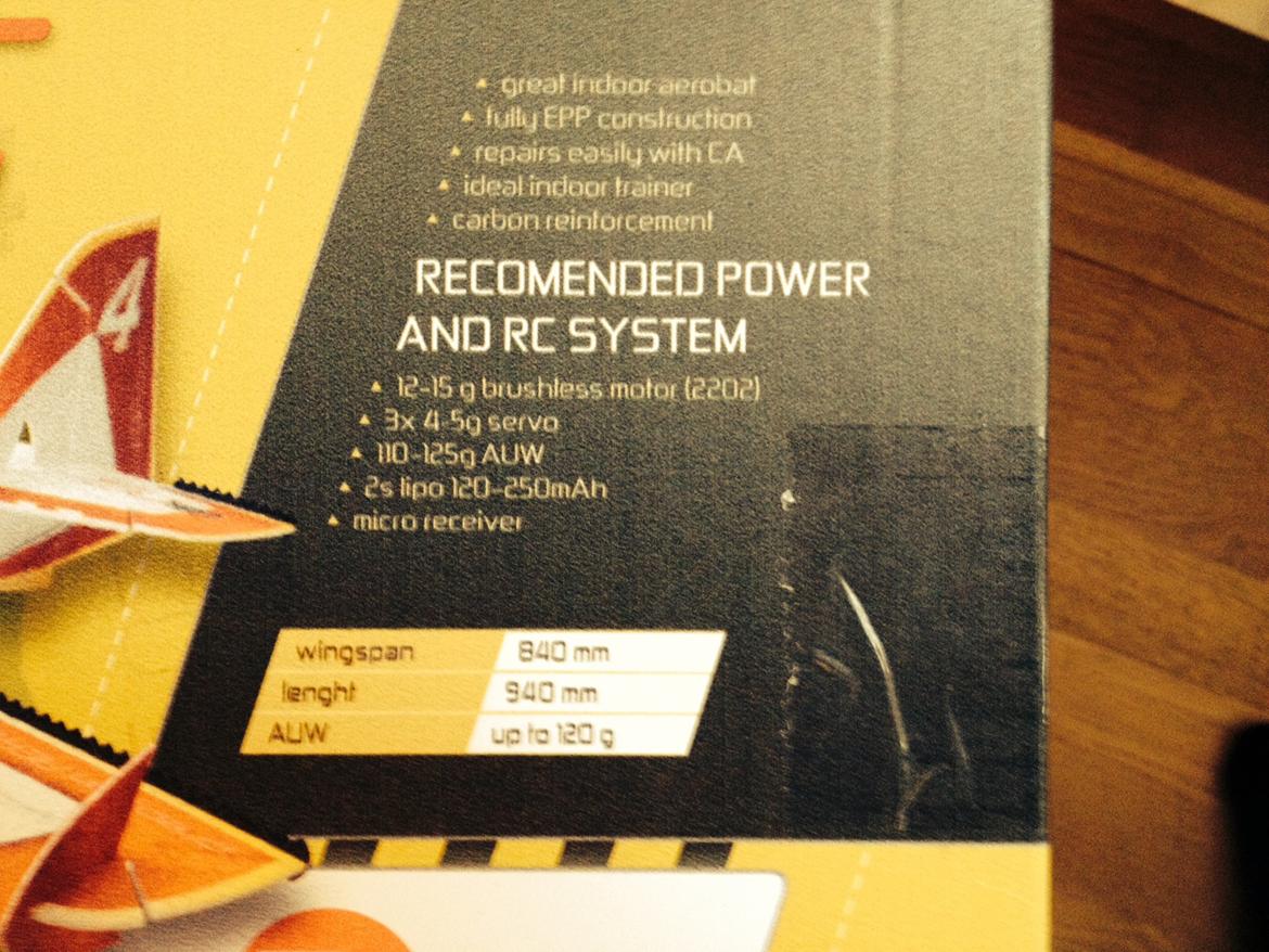 Fly Clik NG Superlite 4 - Lidt data billede 13