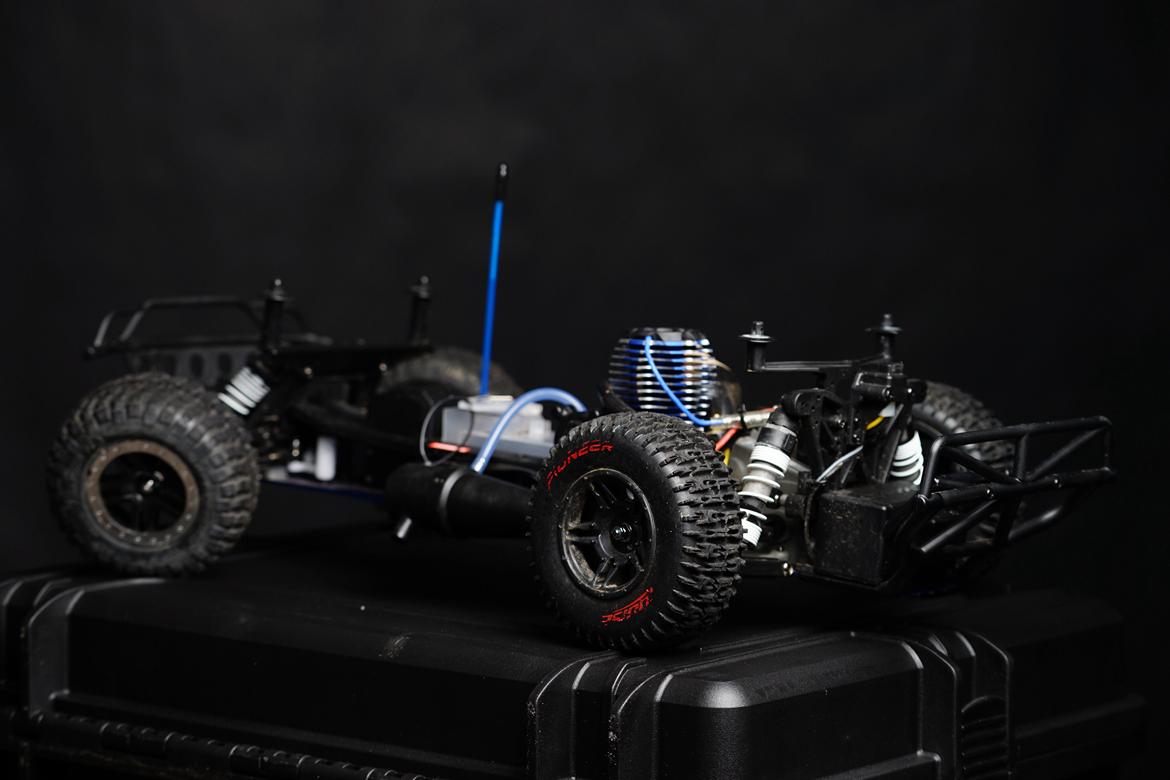 Off-Roader Traxxas slash 3.3 nitro (SOLGT) billede 1