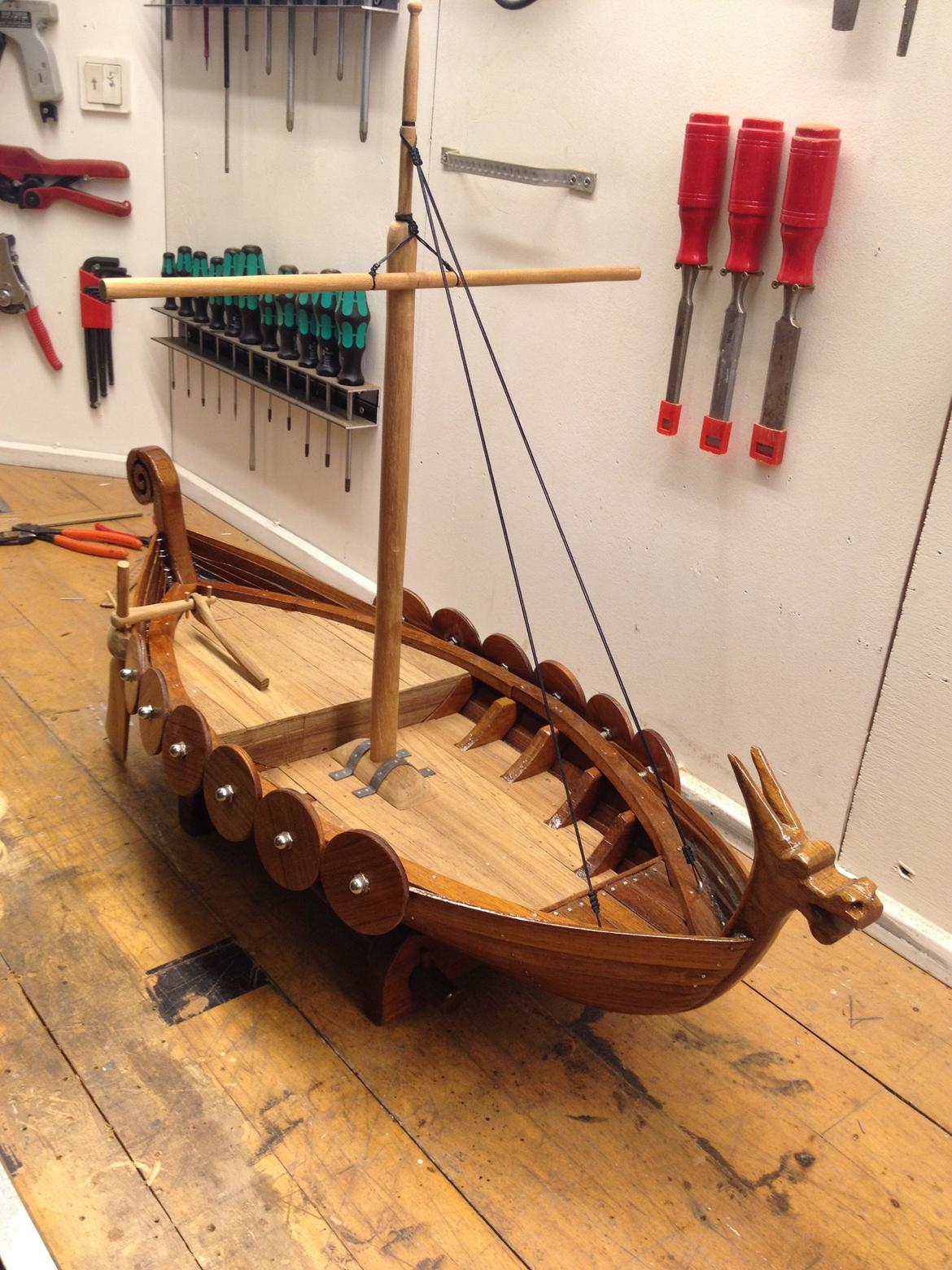 Båd Vikingeskib  billede 13