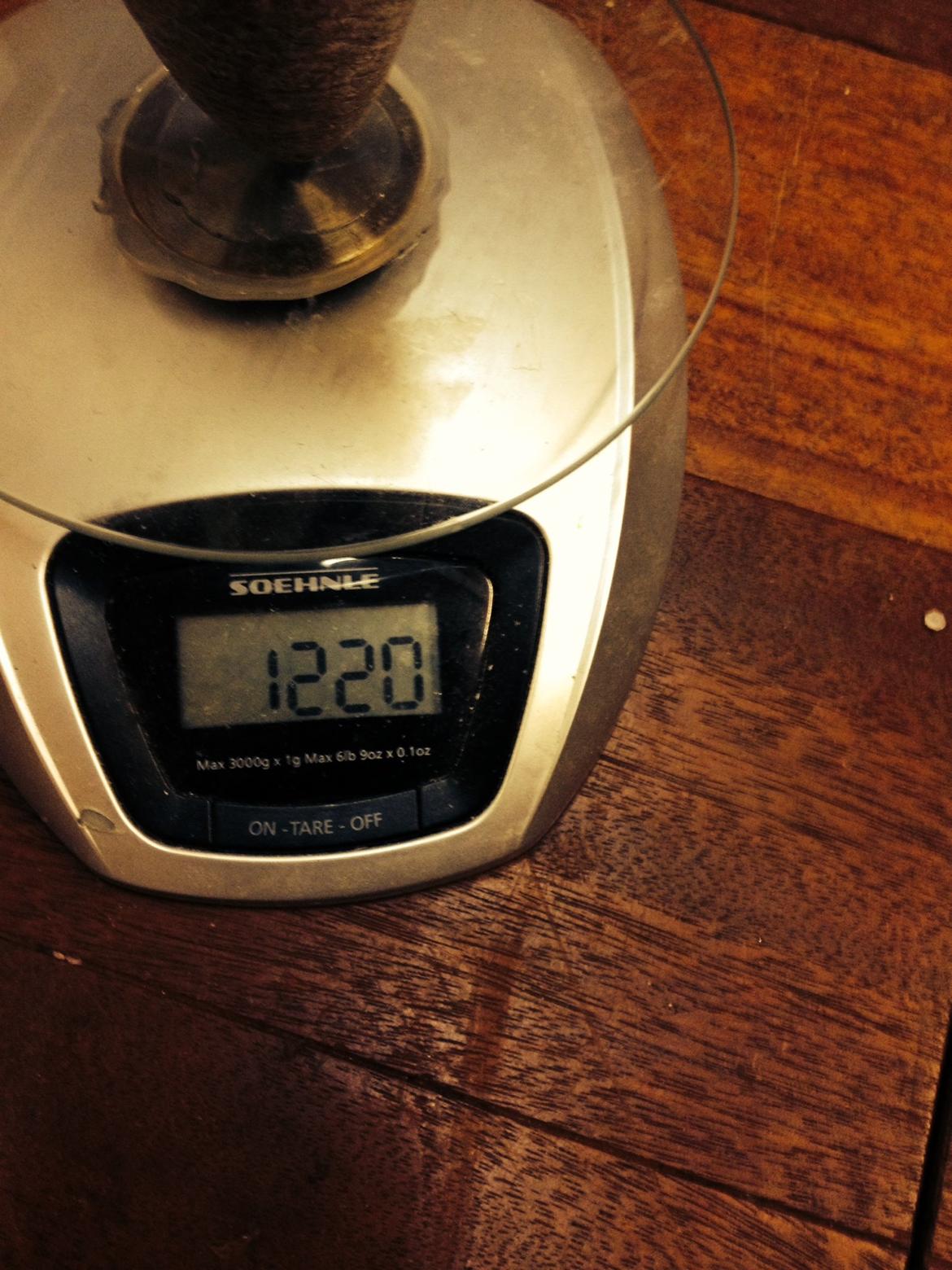 Fly Funjet Ultra 6 s Lipo R.I.P - Flyvægt et godt stykke over standart vægt billede 17