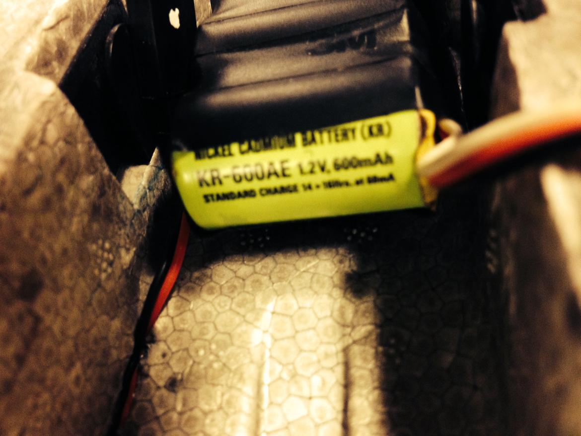 Fly Funjet Ultra 6 s Lipo R.I.P - Modtager batt. billede 18