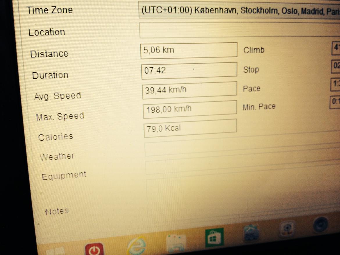 Fly Funjet Ultra 6 s Lipo R.I.P - Log spped med en 7 x 4 prop troede den var over 200 km/t billede 24