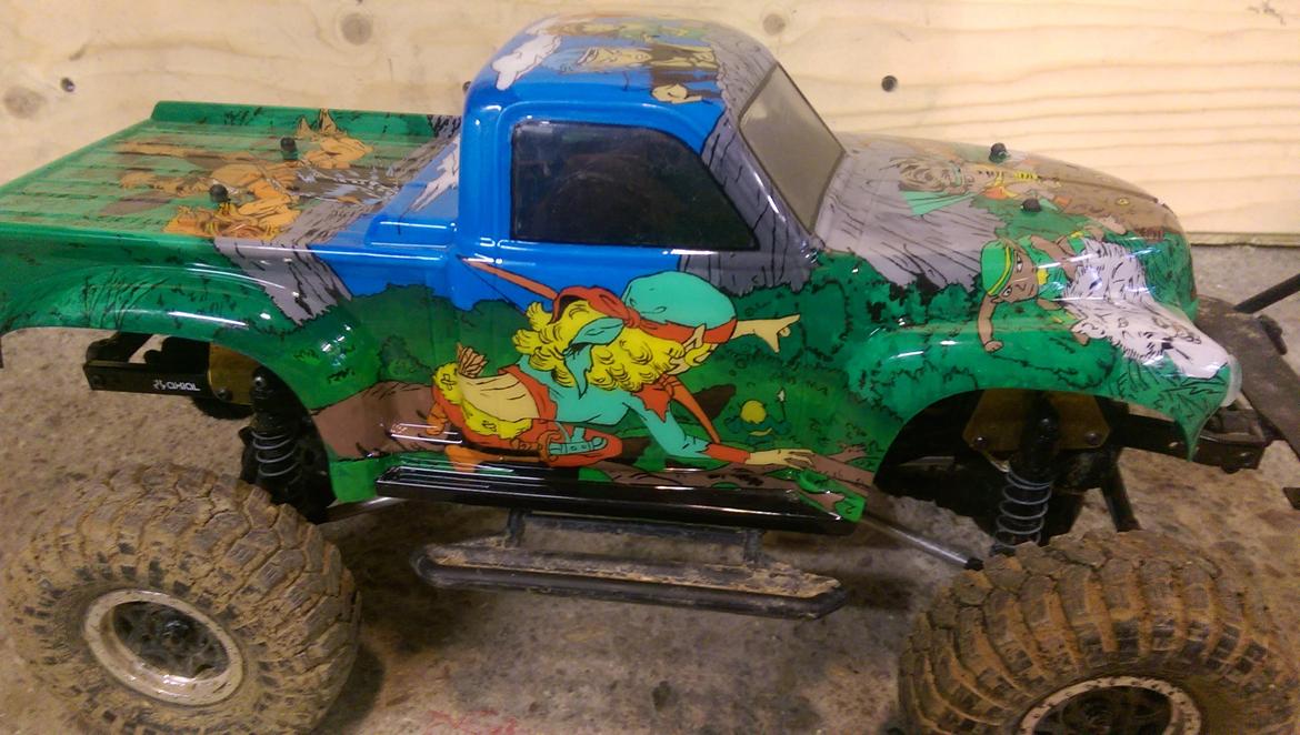 Off-Roader Axial SCX10 JEEP Wrangler billede 1
