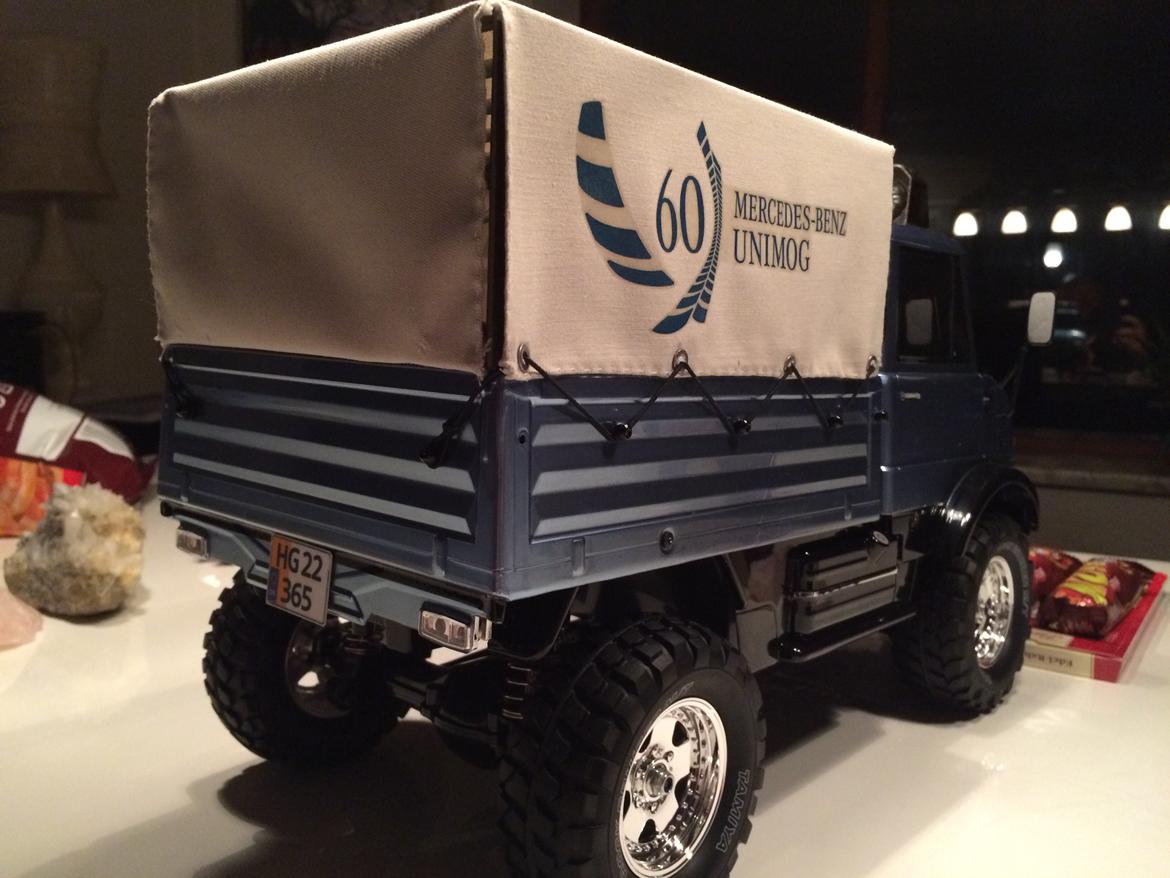 Bil Tamiya CC-01 Unimog billede 7