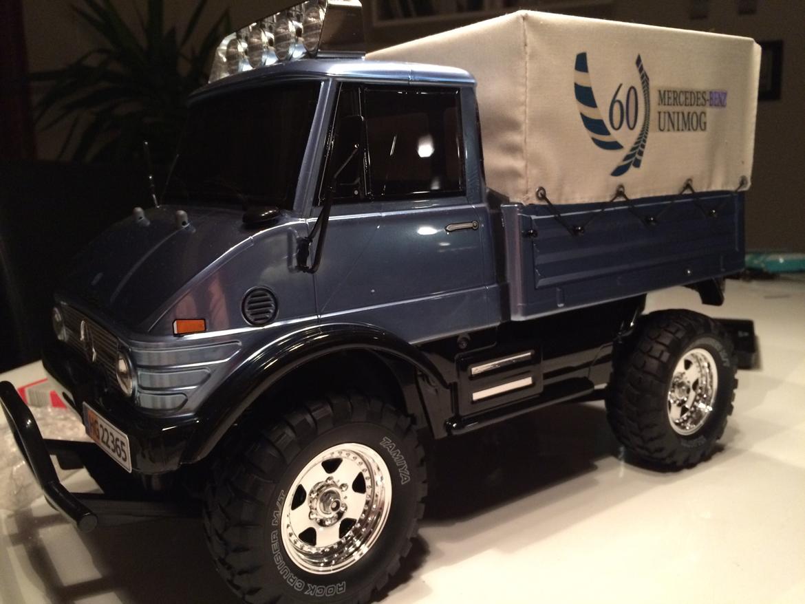 Bil Tamiya CC-01 Unimog billede 4