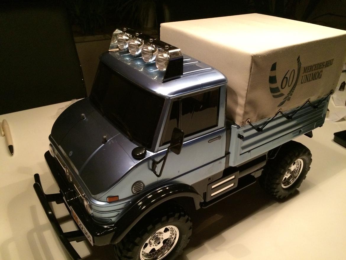 Bil Tamiya CC-01 Unimog billede 10