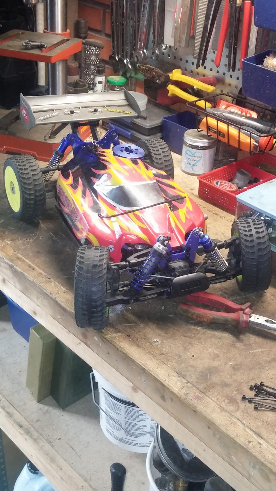 Bil Bil kyosho inferno 7.5 sport3 billede 8