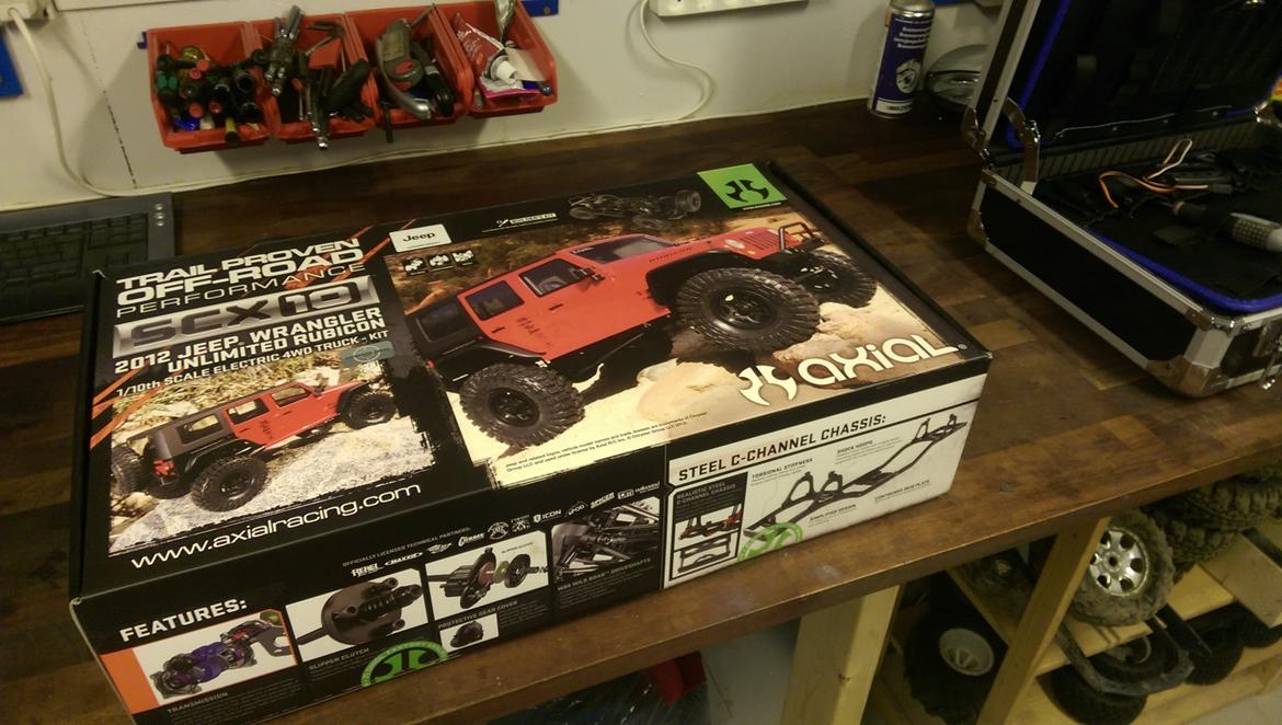 Bil Axial SCX 10 Jeep Rubicon unlimited kit billede 3