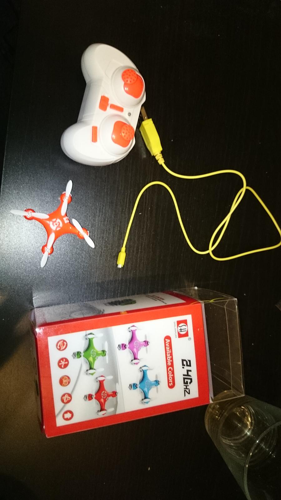 Multirotor Cheerson CX-10 - som det kommer ud af pakken billede 1