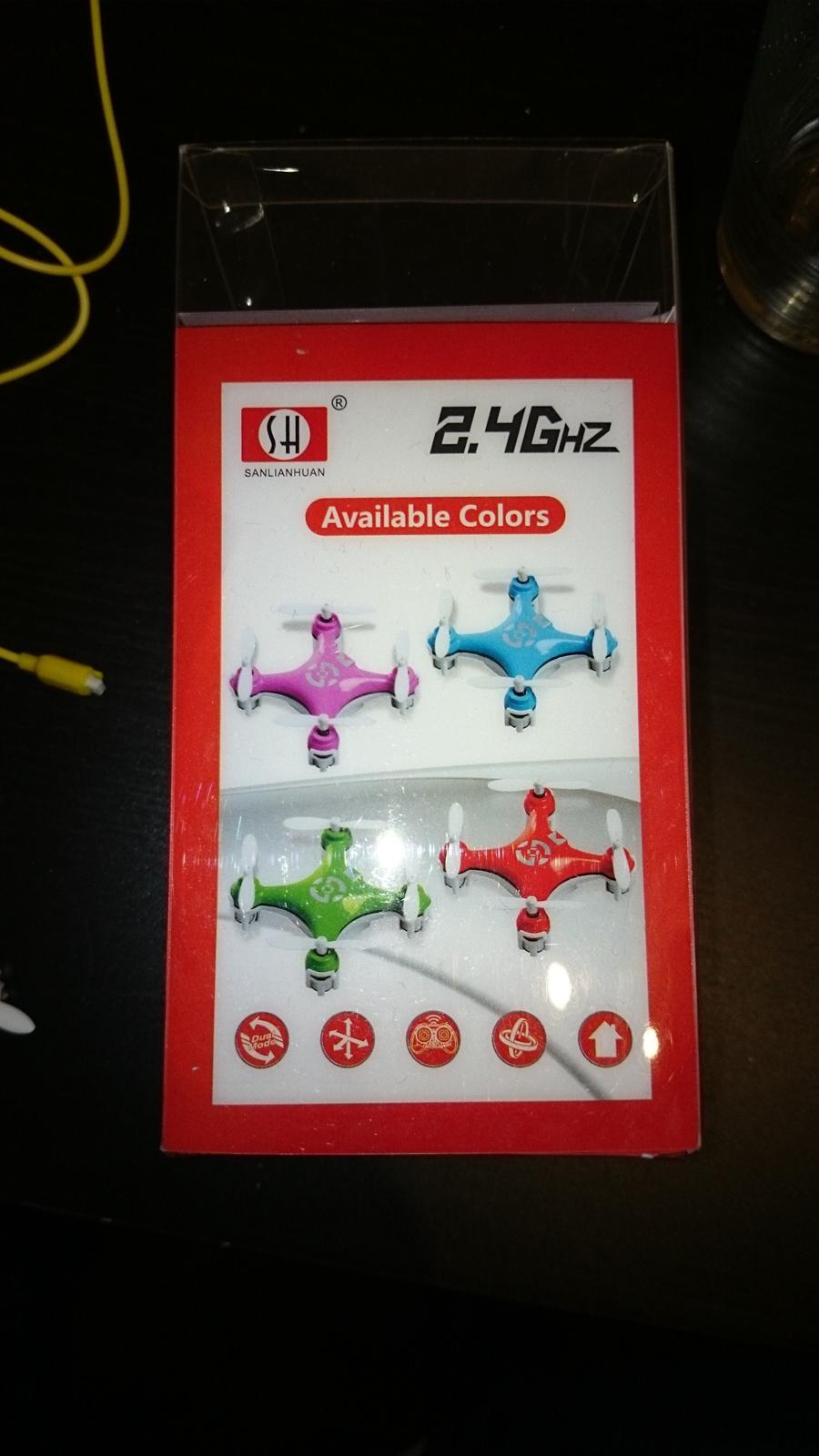 Multirotor Cheerson CX-10 - farverne, kan fåes i flere! :P billede 3