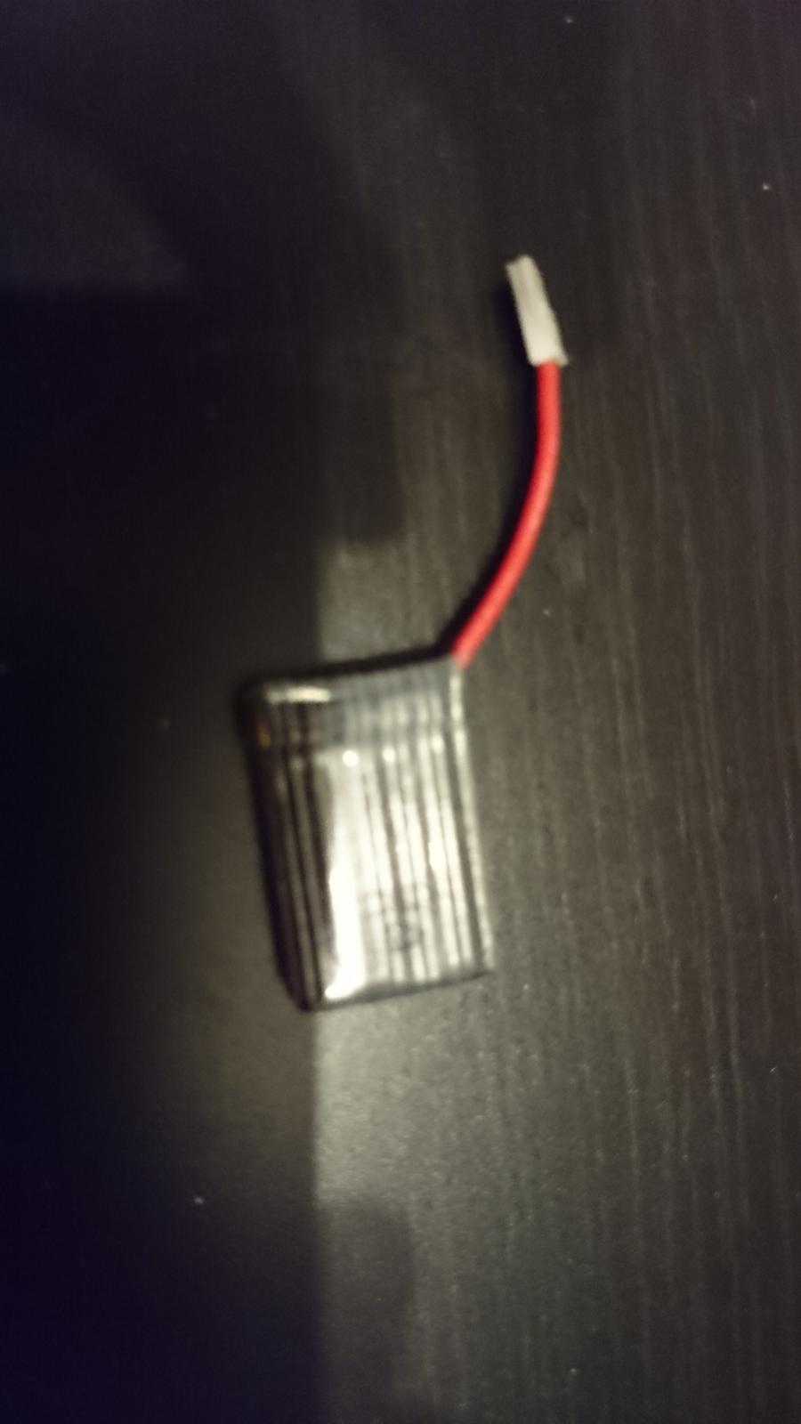 Multirotor Hubsan X4 H107L - original batteri billede 4