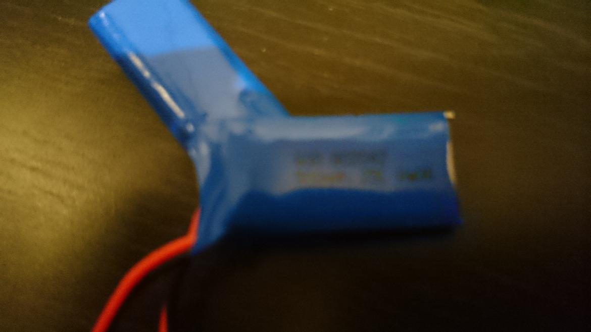 Multirotor Hubsan X4 H107L - lorte ebay batteri billede 9