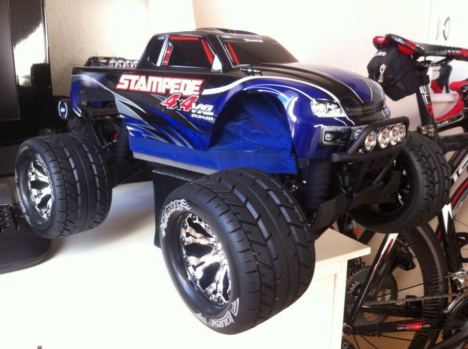 Bil Traxxas Stampede VXL 4X4 Brushless(Solgt) billede 10