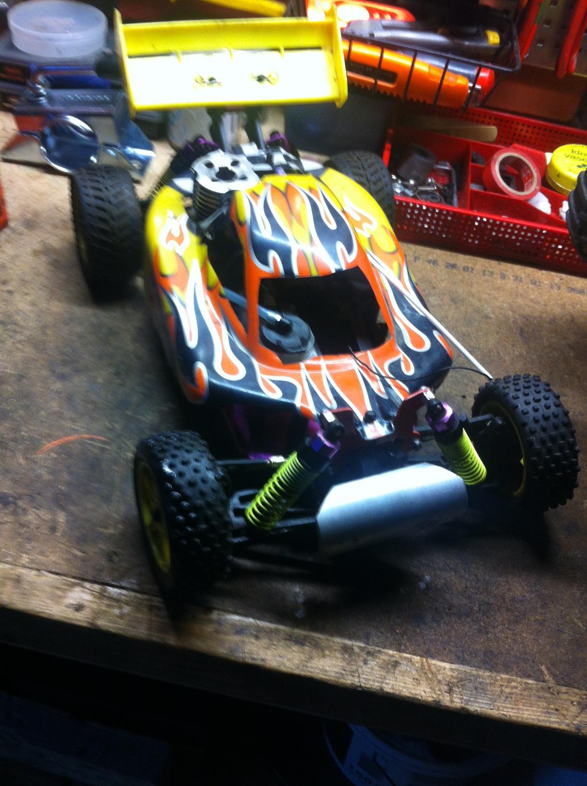 Bil HSP RC Car 4WD 1:10 billede 2