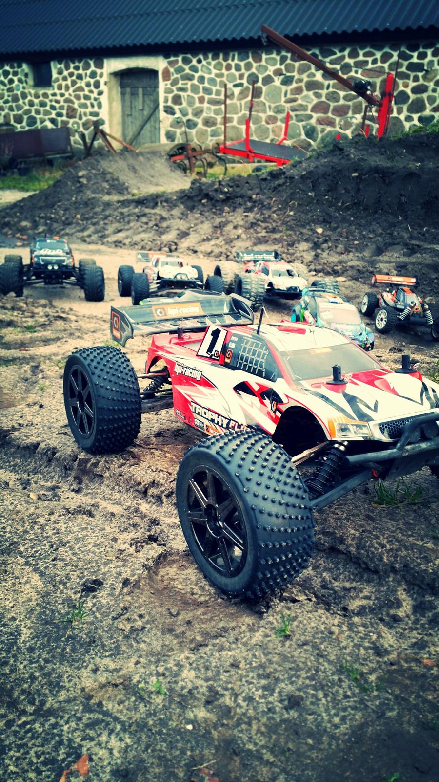 Off-Roader Hpi Trophy Truggy Flux 2.4 ghz billede 2