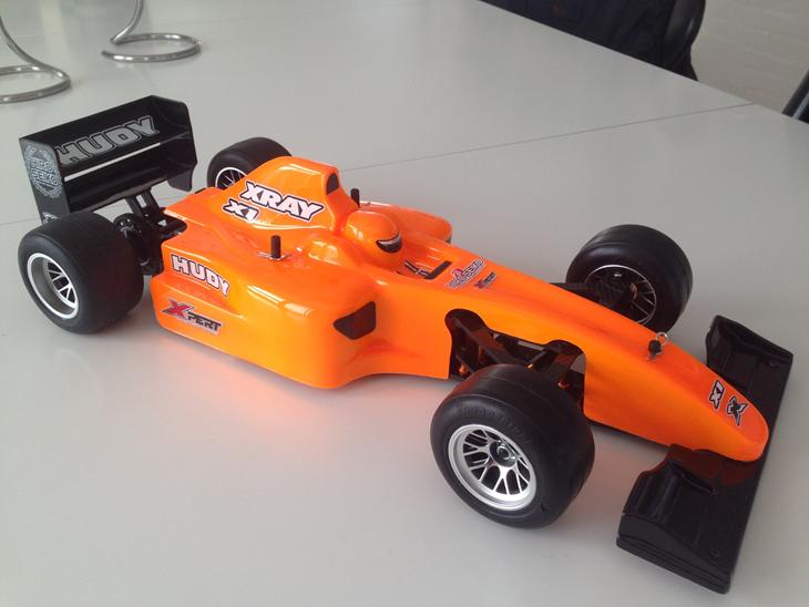 Bil Xray X1 Formel 1 - 2015 - Xrays bud på en F1 racer, som...