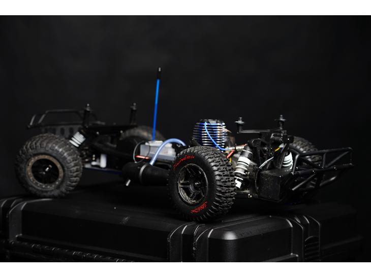 Off-Roader Traxxas slash 3.3 nitro (SOLGT) billede 1