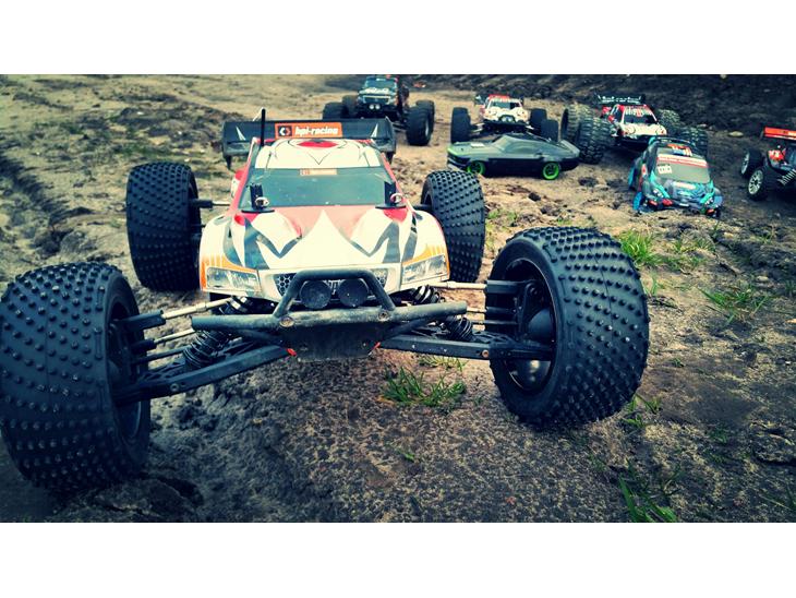 Off-Roader Hpi Trophy Truggy Flux 2.4 ghz billede 1