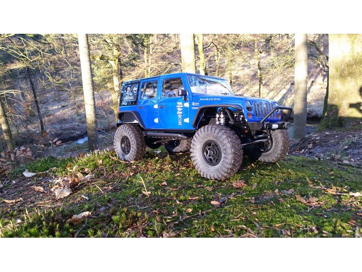 Bil Axial SCX10 - Jeep Wrangler Rubicon Unlimited billede 1