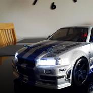 Bil Skyline R34 - Fast & Furious - HPI Sprint 2 Sport 