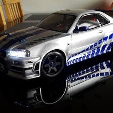 Bil Skyline R34 - Fast & Furious - HPI Sprint 2 Sport 