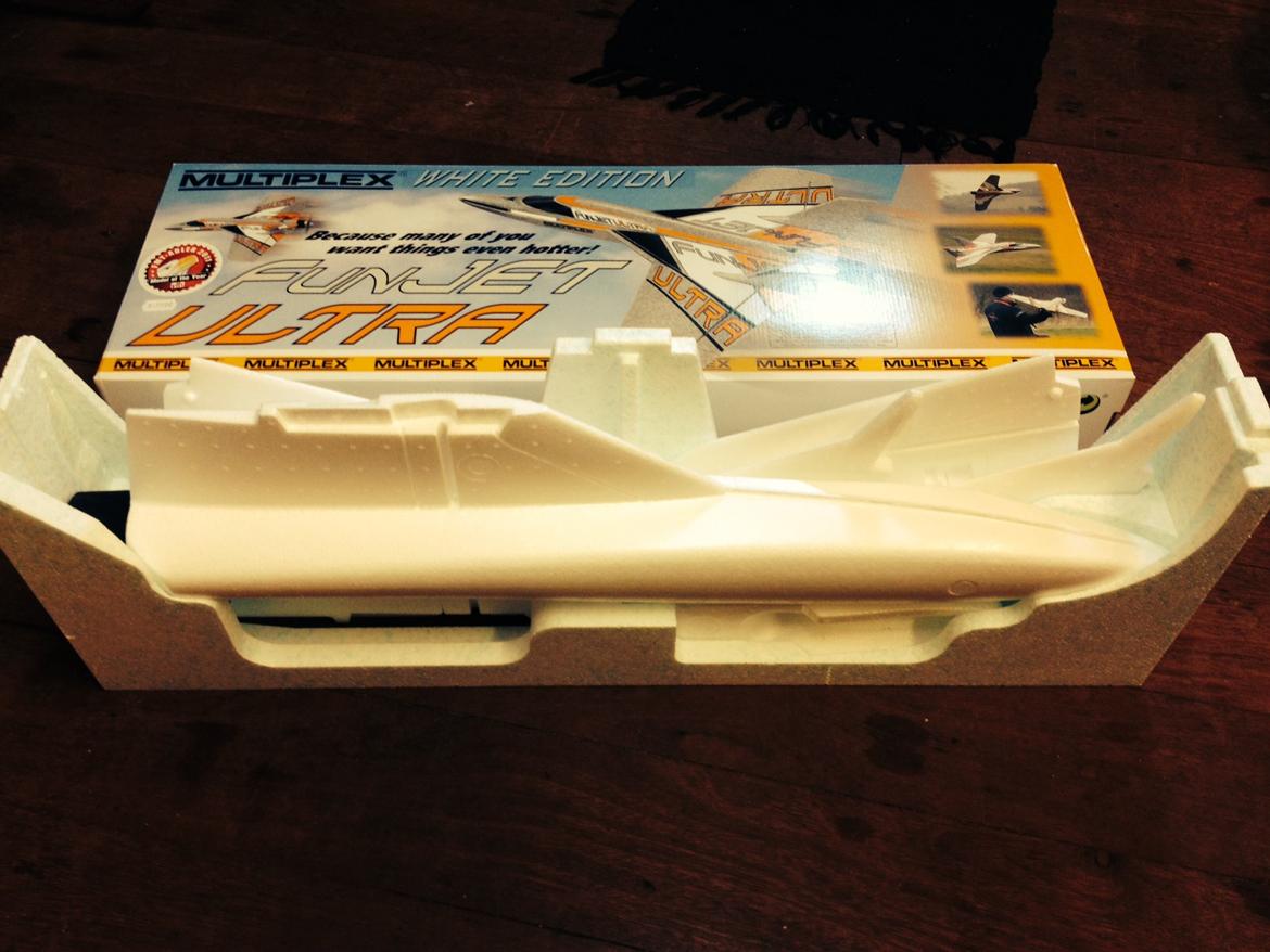 Fly FunJet Ultra 6S - Pisse smart kasse den kommer i, 100 % sikker alt var iorden billede 25