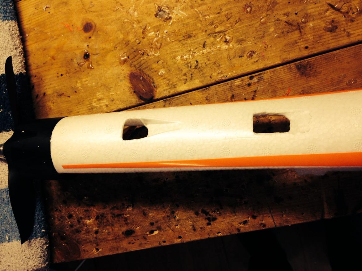 Fly FunJet Ultra 6S - Har lavet så der er 2 luft kanaler (køling) billede 16