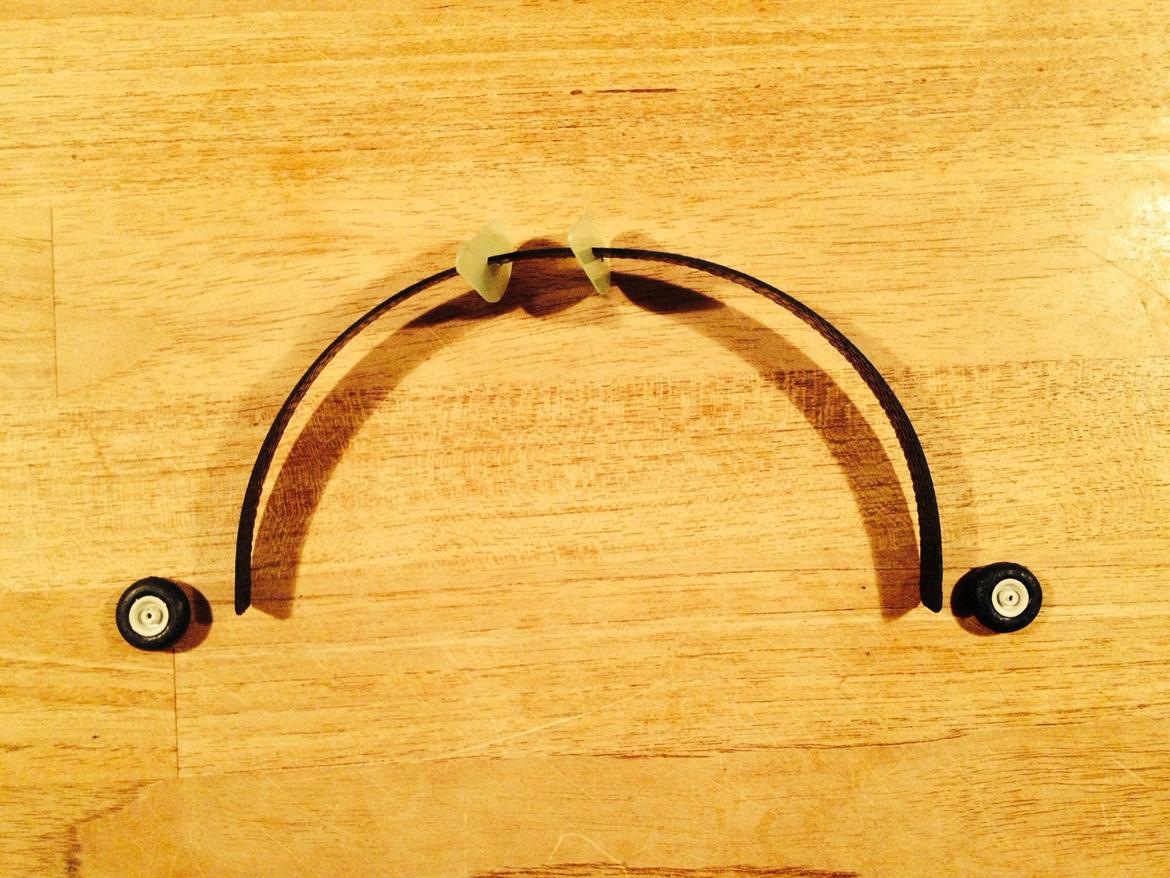 Fly Micro Blade - Fin kulfiber understel. pt flyver uden billede 8