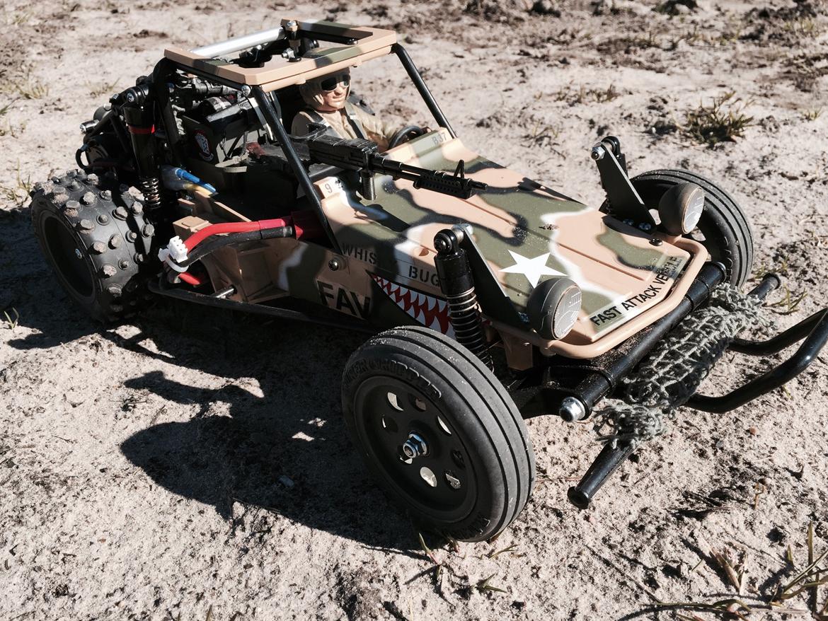 Buggy Tamiya Fast Attack Vehicle billede 3