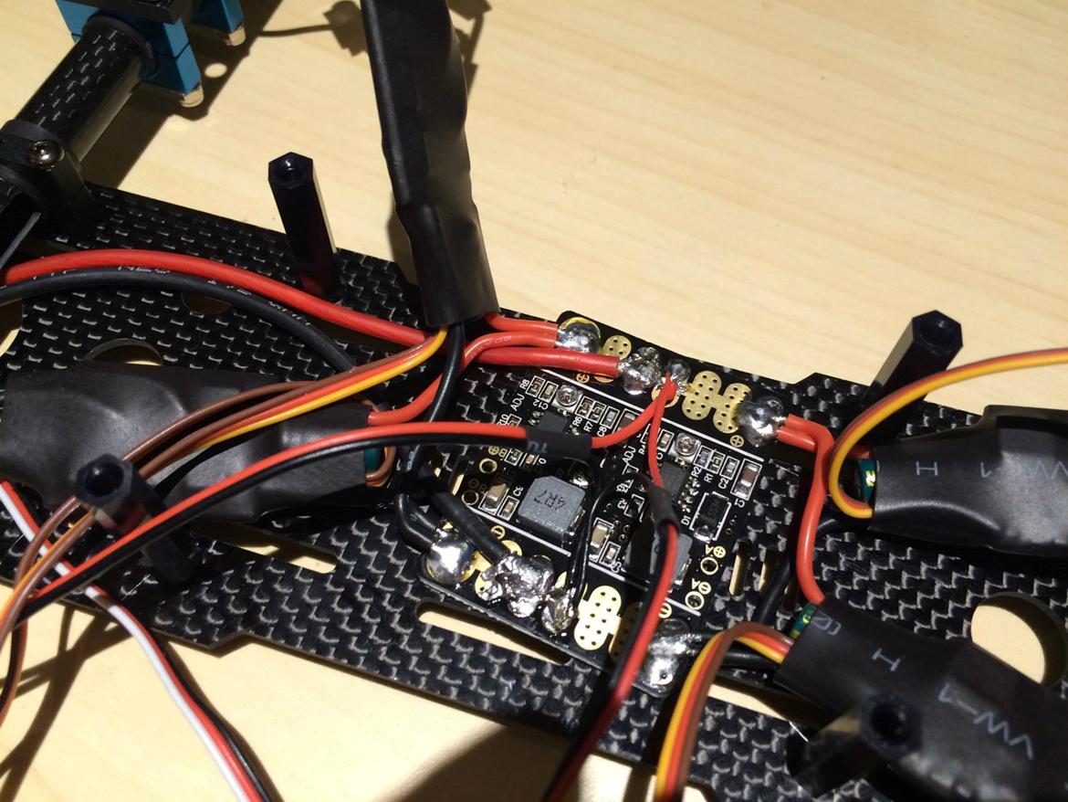 Multirotor Quadrysteria Mini Mamba v1 - PDB med 2x justerbare BEC'er. billede 10