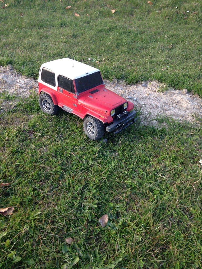 Off-Roader Jeep Wrangler YJ Tamiya cc01 billede 1