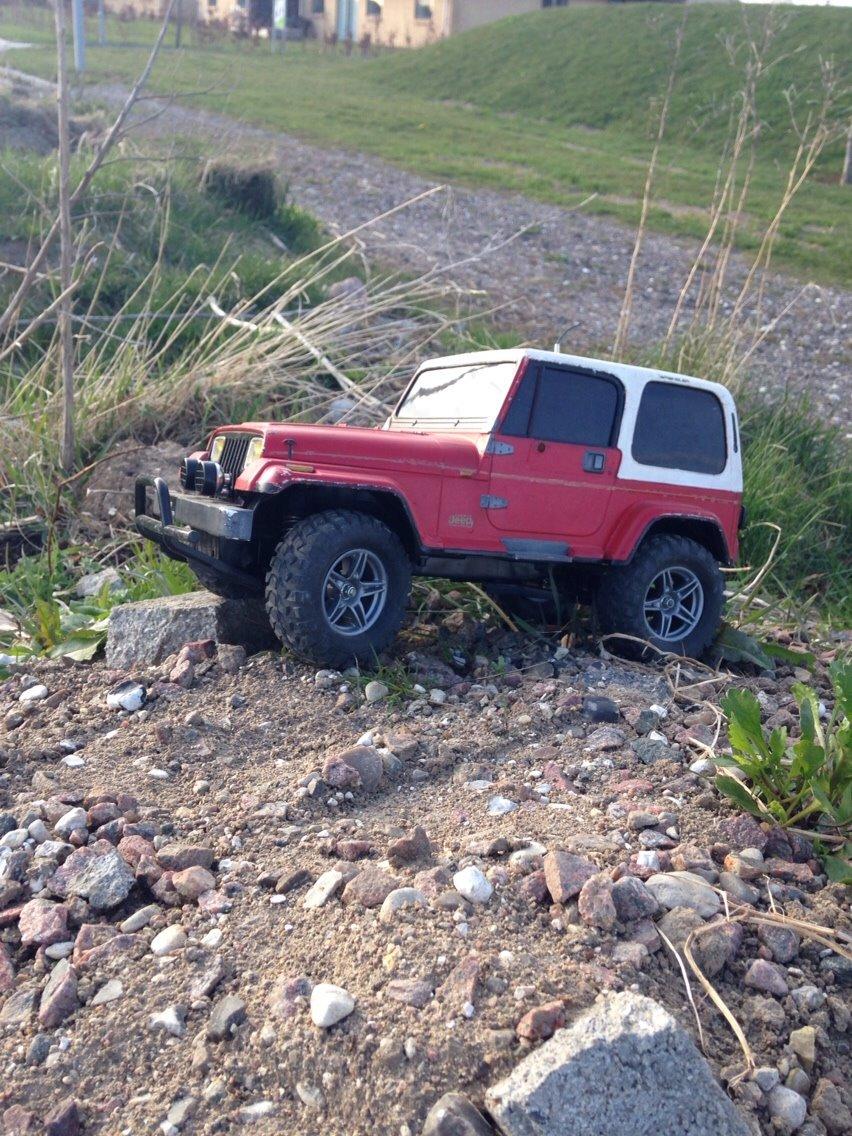 Off-Roader Jeep Wrangler YJ Tamiya cc01 billede 7