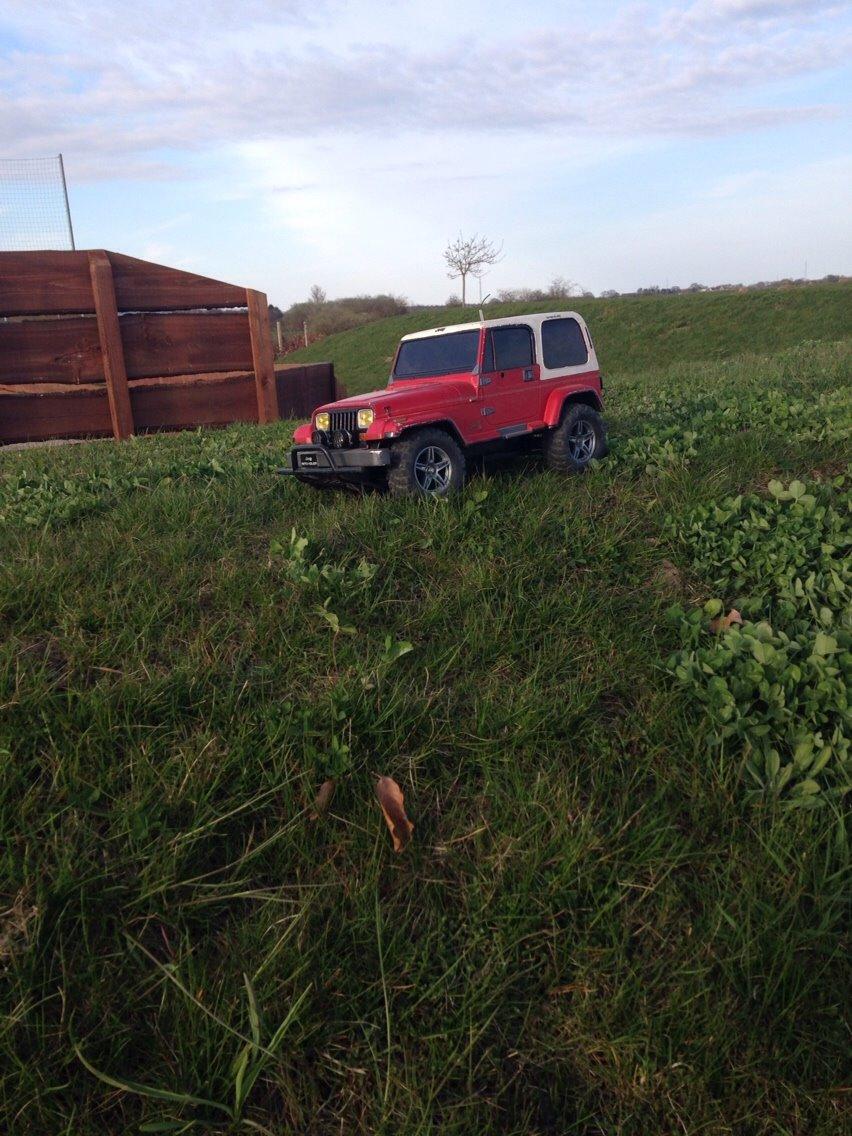 Off-Roader Jeep Wrangler YJ Tamiya cc01 billede 12