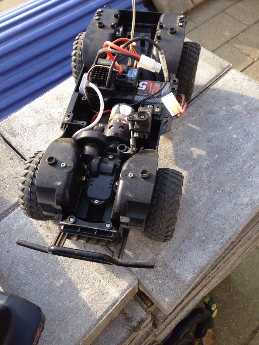 Off-Roader Jeep Wrangler YJ Tamiya cc01 billede 16