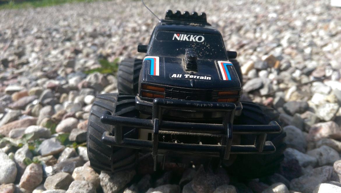 Truck Nikko Big Bubba 1/32 - Mean face :) billede 2