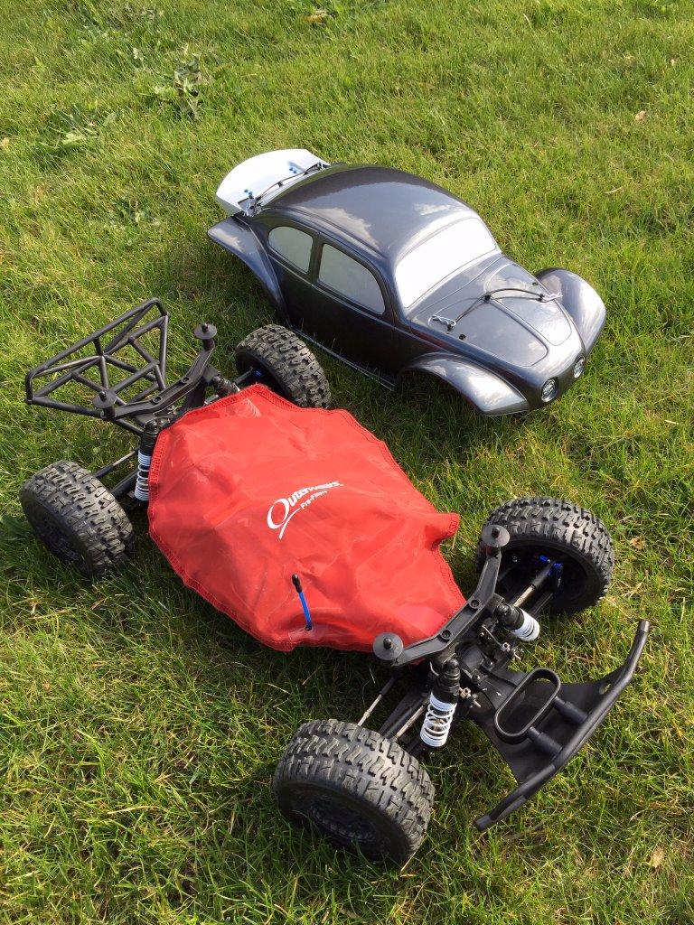 Bil Traxxas Slash 4x4 VXL Ultimate "SOLGT" billede 6