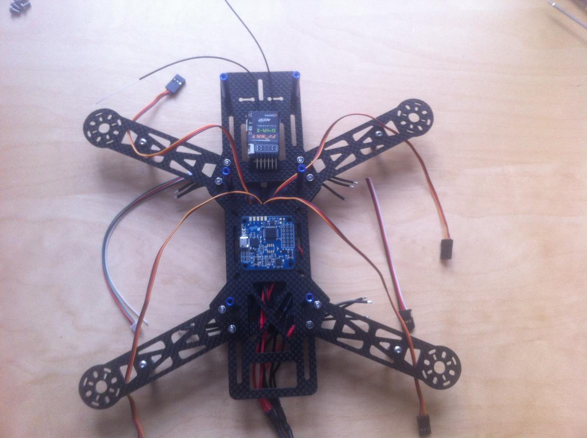 Multirotor E-Max Night Hawk 250 billede 12