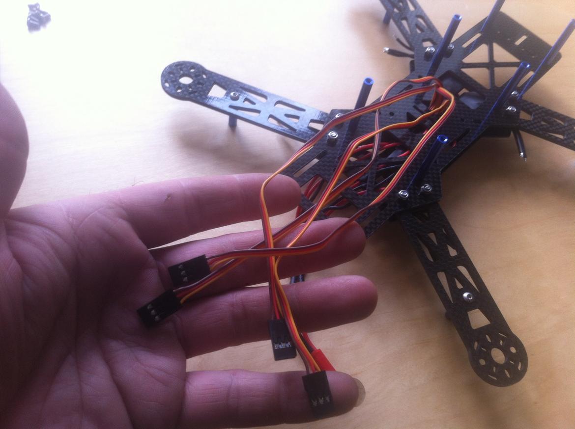 Multirotor E-Max Night Hawk 250 billede 9