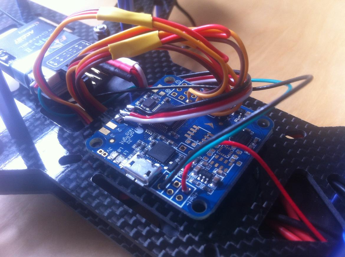 Multirotor E-Max Night Hawk 250 billede 16