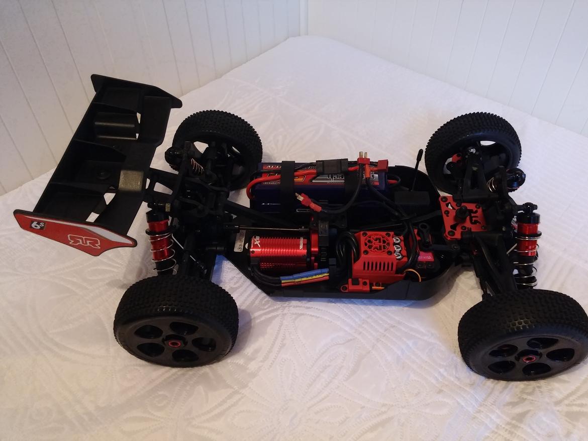 Buggy Arrma Typhon BLX 6S 1/8 Buggy(Solgt) billede 6